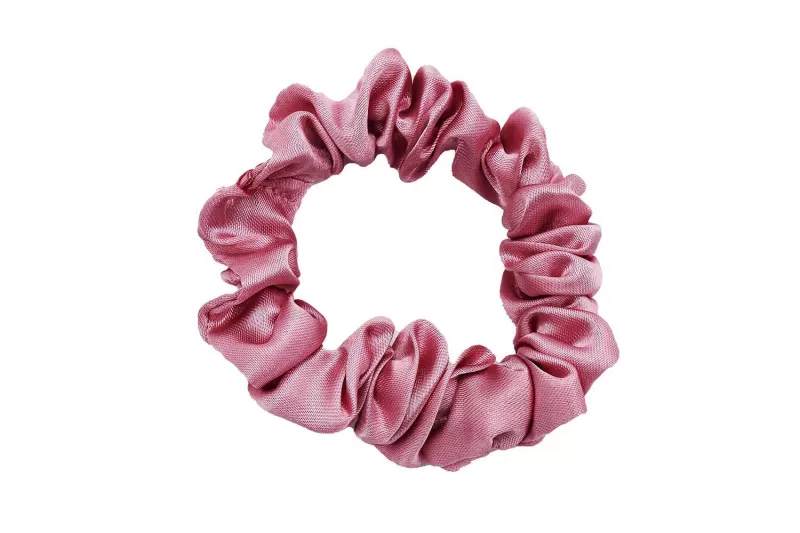 Satijnen Scrunchie ''paars''